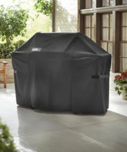 Weber Grilling Tools & Accessories 26.8-in W x 47-in H Black Gas Grill Cover 7 Weber Grilling Tools & Accessories 26.8-in W x 47-in H Black Gas Grill Cover -Mmaster Outlet Shop 42700181