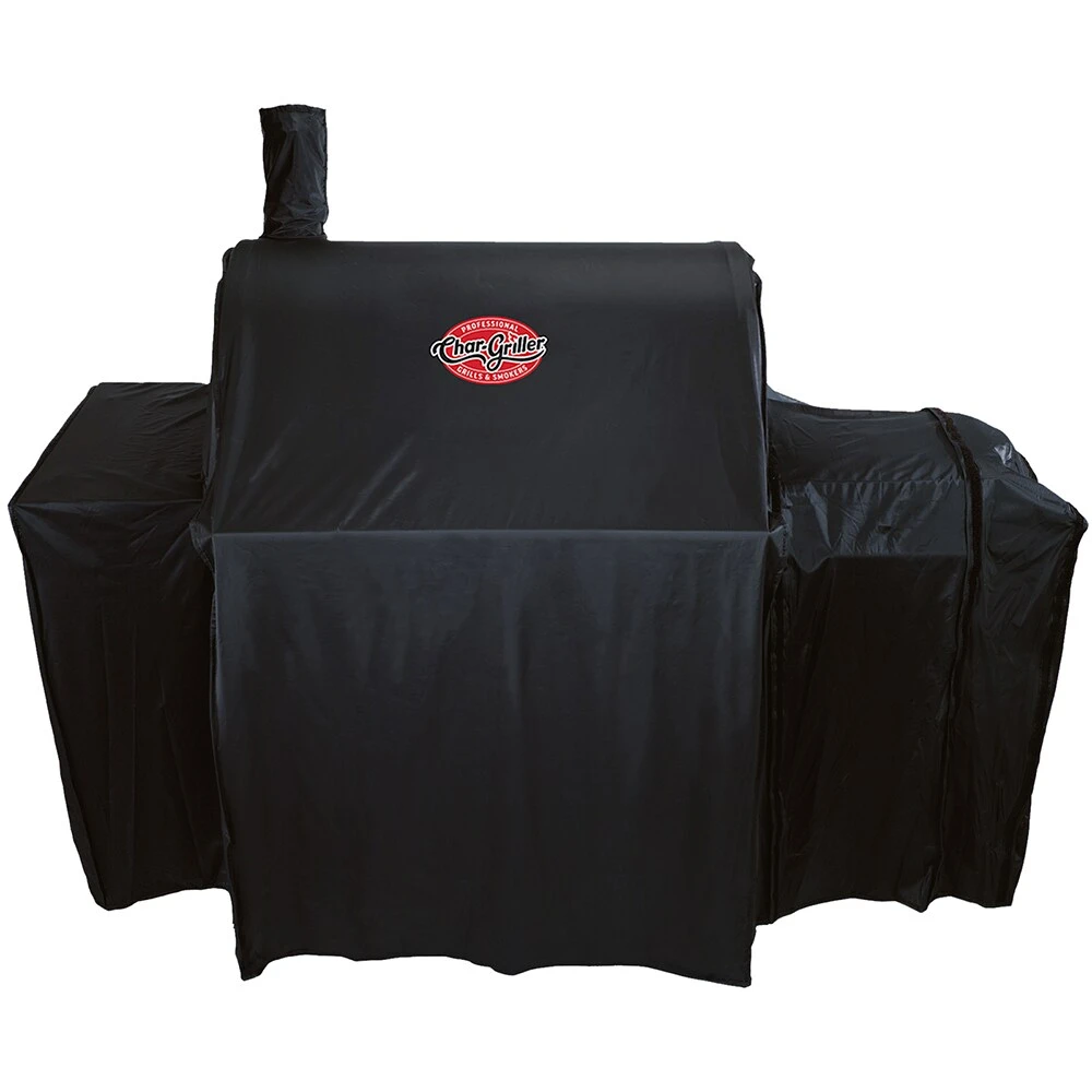 Char-Griller Grilling Tools & Accessories 65-in W x 49-in H Black Charcoal Grill Cover 3 Char-Griller Grilling Tools & Accessories 65-in W x 49-in H Black Charcoal Grill Cover - Image 3