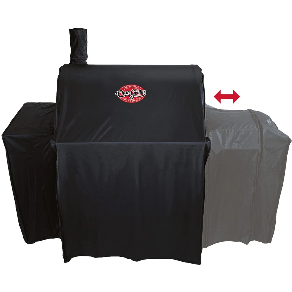 Char-Griller Grilling Tools & Accessories 65-in W x 49-in H Black Charcoal Grill Cover 2 Char-Griller Grilling Tools & Accessories 65-in W x 49-in H Black Charcoal Grill Cover - Image 2