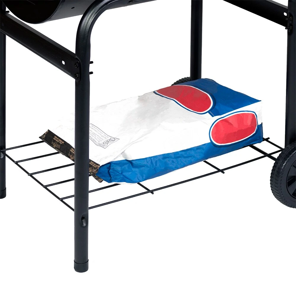 Char-Griller Grills Super Pro 30-in W Black Barrel Charcoal Grill 11 Char-Griller Grills Super Pro 30-in W Black Barrel Charcoal Grill - Image 11