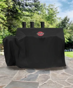 Char-Griller Grilling Tools & Accessories Duo Grill Cover 62-in W x 50-in H Black Gas Grill Cover -Mmaster Outlet Shop 43089663