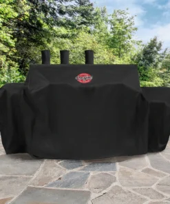 Char-Griller Grilling Tools & Accessories Duo Grill Cover 62-in W x 50-in H Black Gas Grill Cover -Mmaster Outlet Shop 43089823