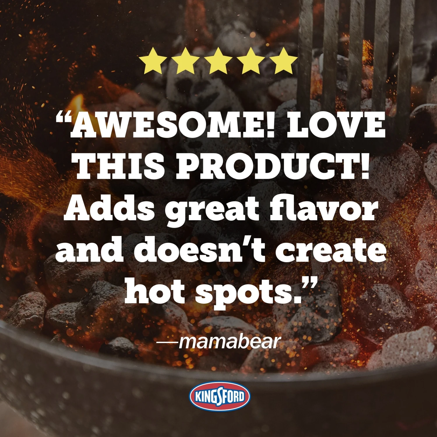 Kingsford Grilling Fuels 16-lb Hickory Charcoal Briquettes 8 Kingsford Grilling Fuels 16-lb Hickory Charcoal Briquettes - Image 8