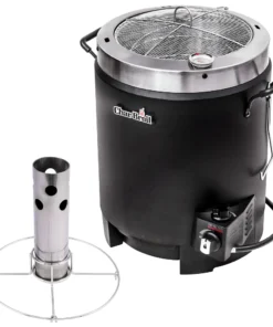 Char-Broil Turkey Fryers, Cookers, & Pots Big Easy 0-Gallon 20-lb Cylinder Piezo Ignition Oil-less Gas Turkey Fryer