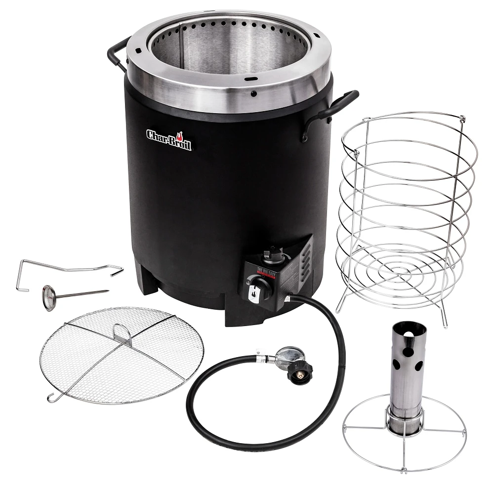 Char-Broil Turkey Fryers, Cookers, & Pots Big Easy 0-Gallon 20-lb Cylinder Piezo Ignition Oil-less Gas Turkey Fryer 4 Char-Broil Turkey Fryers, Cookers, & Pots Big Easy 0-Gallon 20-lb Cylinder Piezo Ignition Oil-less Gas Turkey Fryer - Image 4