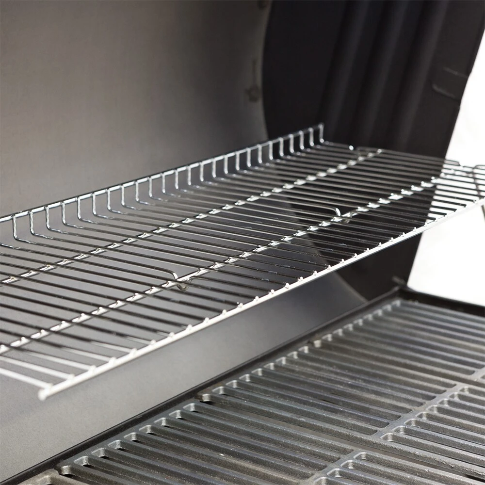 Char-Griller Grills Super Pro 30-in W Black Barrel Charcoal Grill 6 Char-Griller Grills Super Pro 30-in W Black Barrel Charcoal Grill - Image 6