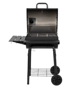 Char-Griller Grills 23-in W Black Barrel Charcoal Grill -Mmaster Outlet Shop 43456948