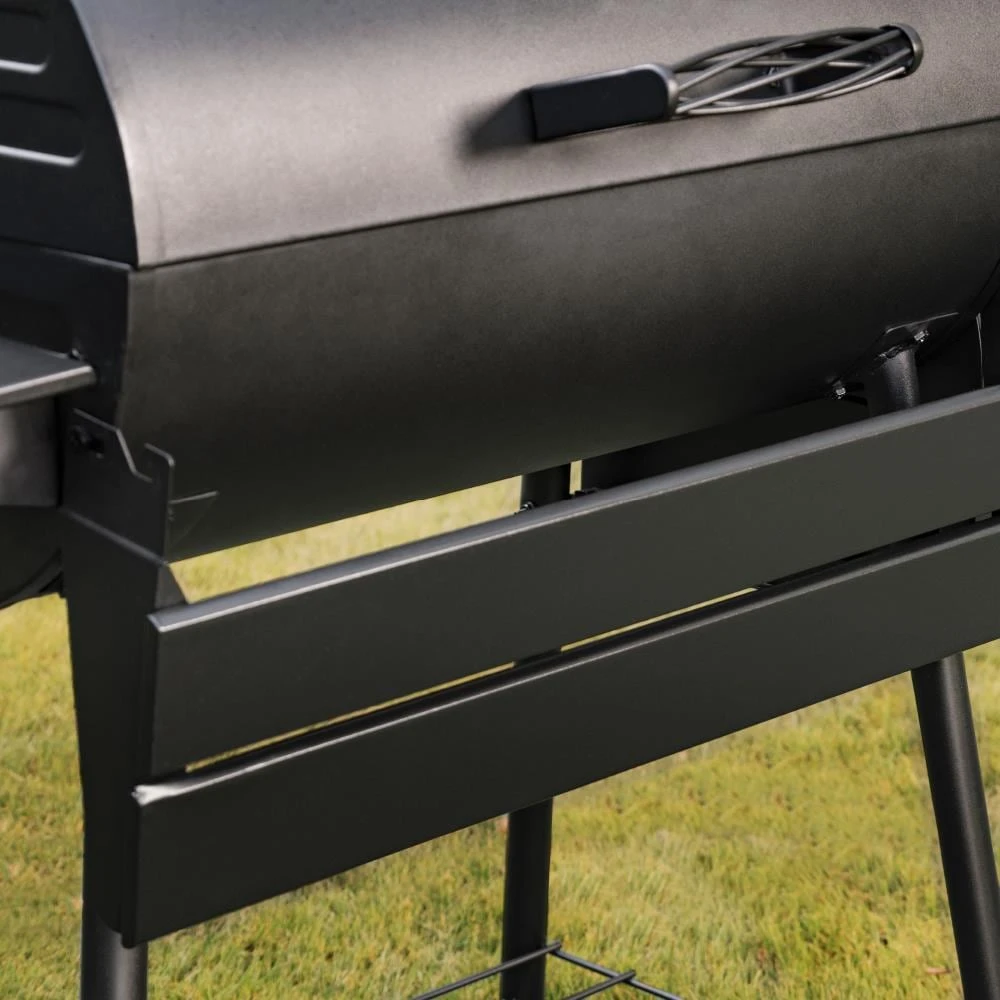 King-Griller Grills Smokin' Ace 30-in W Black Barrel Charcoal Grill 7 King-Griller Grills Smokin' Ace 30-in W Black Barrel Charcoal Grill - Image 7