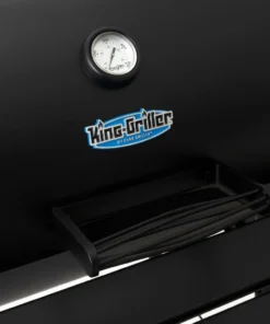 King-Griller Grills Smokin' Ace 30-in W Black Barrel Charcoal Grill 20 King-Griller Grills Smokin' Ace 30-in W Black Barrel Charcoal Grill -Mmaster Outlet Shop 43457017