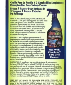 Citrusafe Grilling Tools & Accessories Heavy Duty Grid Scrubber 9 Citrusafe Grilling Tools & Accessories Heavy Duty Grid Scrubber -Mmaster Outlet Shop 43491786