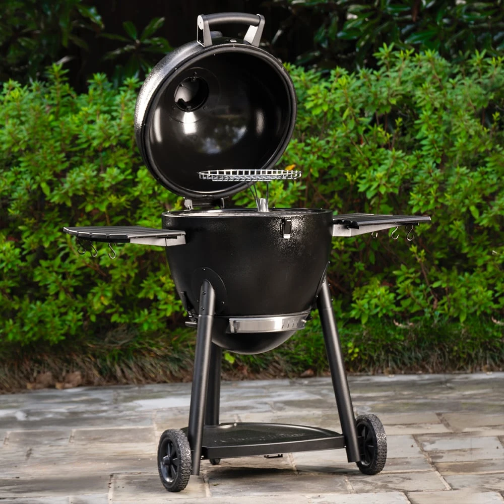 Char-Griller Grills AKORN; 20-in W Black Kamado Charcoal Grill 4 Char-Griller Grills AKORN; 20-in W Black Kamado Charcoal Grill - Image 4