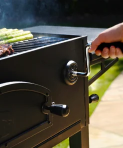 Char-Griller Grills Legacy 33-in W Black Charcoal Grill -Mmaster Outlet Shop 43575128