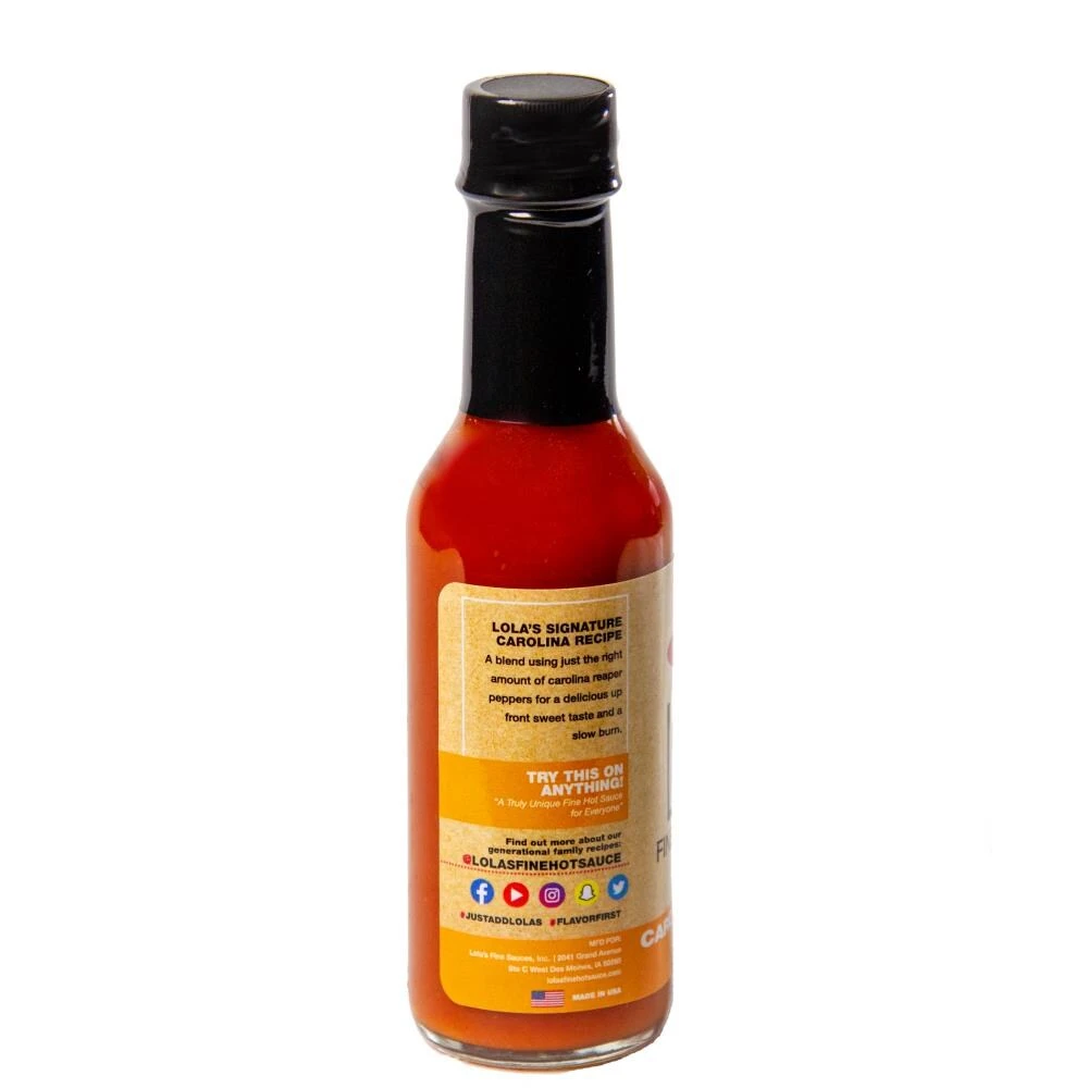 Lola's Fine Hot Sauce Grilling Tools & Accessories 5-oz Carolina Reaper Hot Sauce 3 Lola's Fine Hot Sauce Grilling Tools & Accessories 5-oz Carolina Reaper Hot Sauce - Image 3