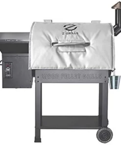 Z GRILLS Grilling Tools & Accessories 600 44-in W x 22.5-in H Silver Charcoal Grill Cover