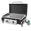 Blue Rhino Grills Blue Rhino Razor 2-Burner Portable LP Gas Griddle with Lid