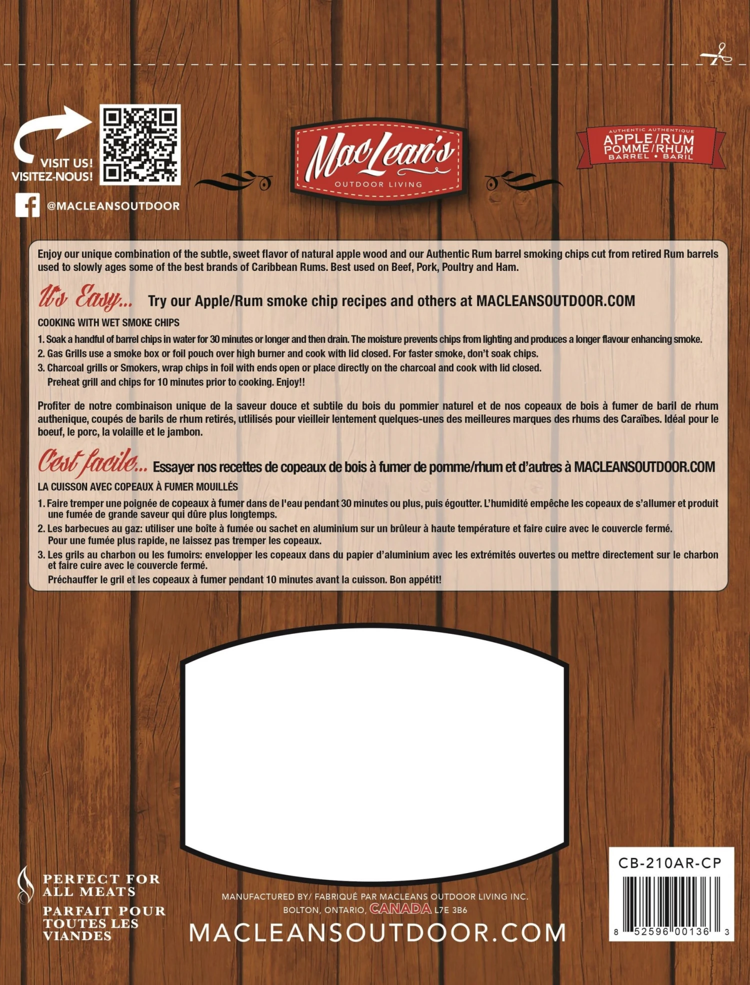 MacLean's Grilling Fuels Blended Variety 175 Cubic Inch(Es) Wood Chips 2 MacLean's Grilling Fuels Blended Variety 175 Cubic Inch(Es) Wood Chips - Image 2