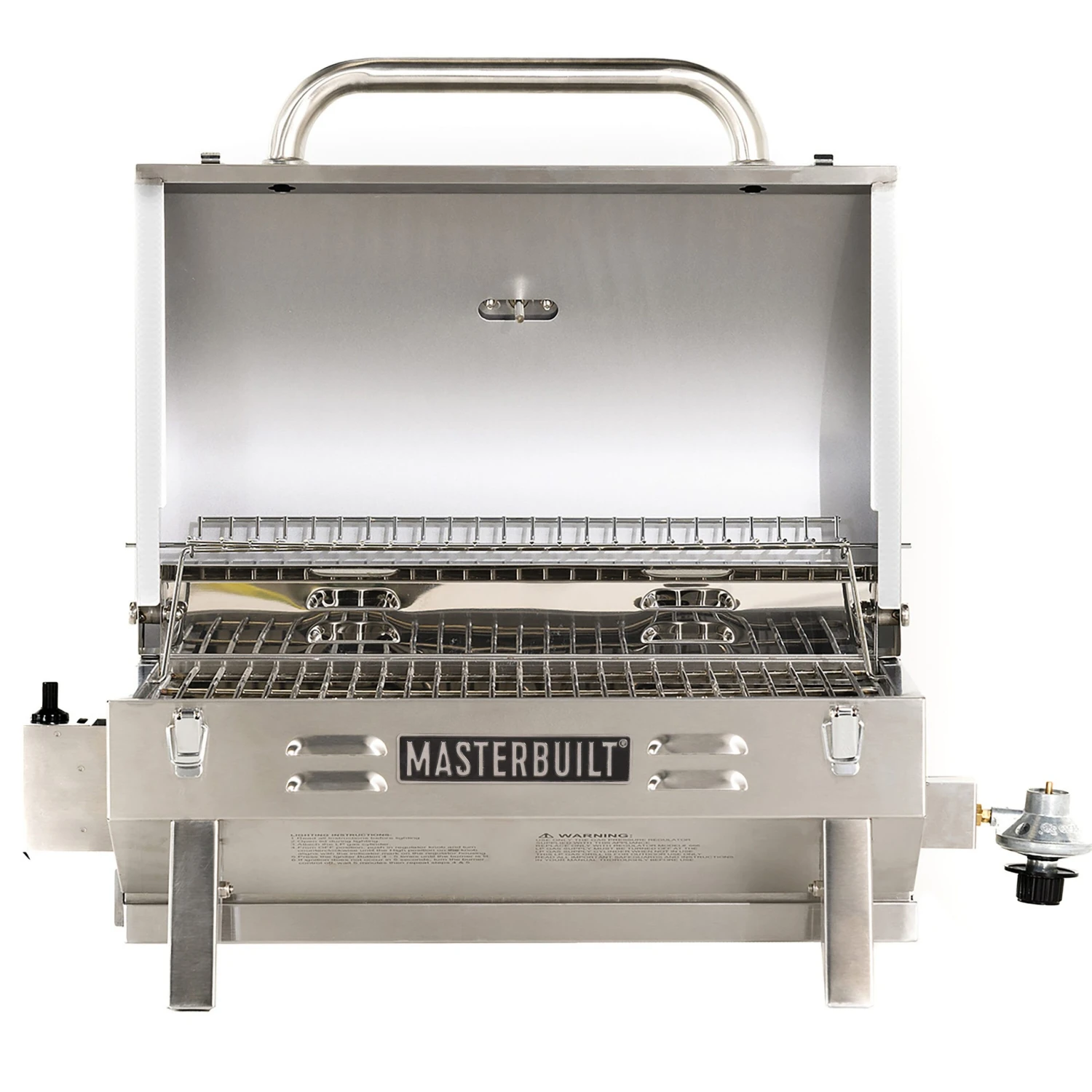 Masterbuilt Grills Portable Propane Grill in Stainless Steel 2 Masterbuilt Grills Portable Propane Grill in Stainless Steel - Image 2