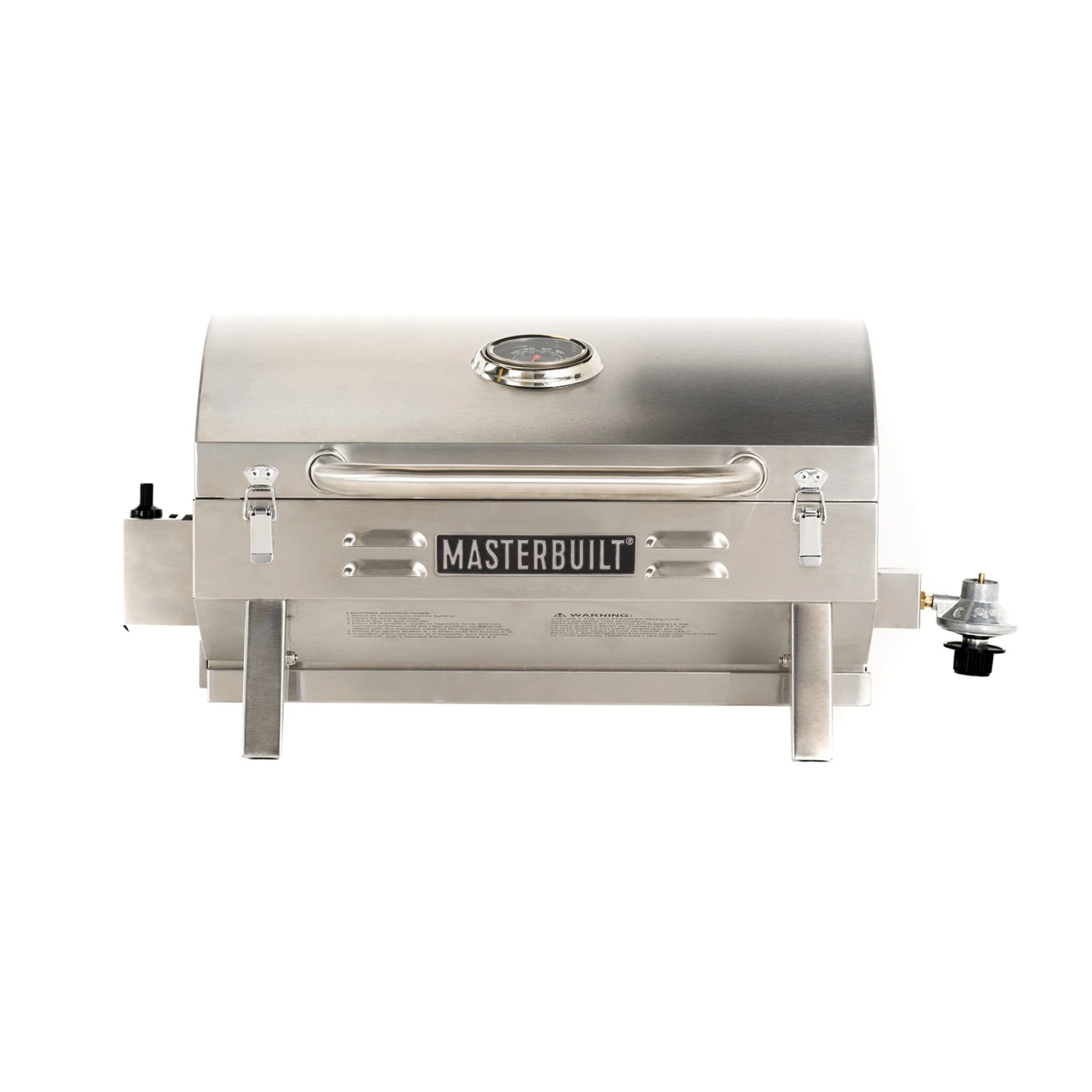 Masterbuilt Grills Portable Propane Grill in Stainless Steel 1 Masterbuilt Grills Portable Propane Grill in Stainless Steel