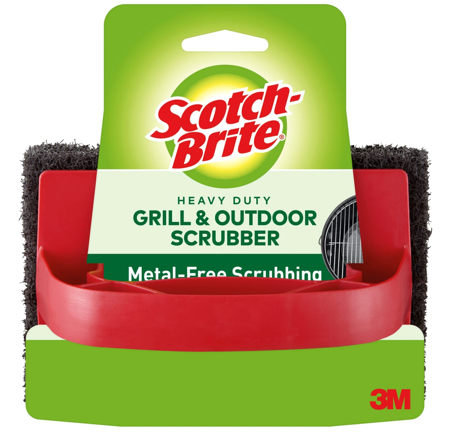 Scotch-Brite Grilling Tools & Accessories Heavy Duty Grill Scrubber Polyester Plastic 3.8-in Grill Brush 2 Scotch-Brite Grilling Tools & Accessories Heavy Duty Grill Scrubber Polyester Plastic 3.8-in Grill Brush - Image 2