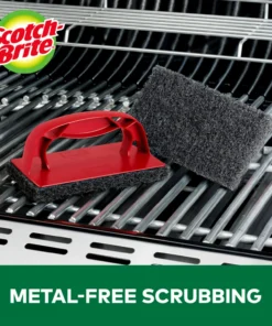 Scotch-Brite Grilling Tools & Accessories Heavy Duty Grill Scrubber Polyester Plastic 3.8-in Grill Brush 10 Scotch-Brite Grilling Tools & Accessories Heavy Duty Grill Scrubber Polyester Plastic 3.8-in Grill Brush -Mmaster Outlet Shop 44548485 scaled