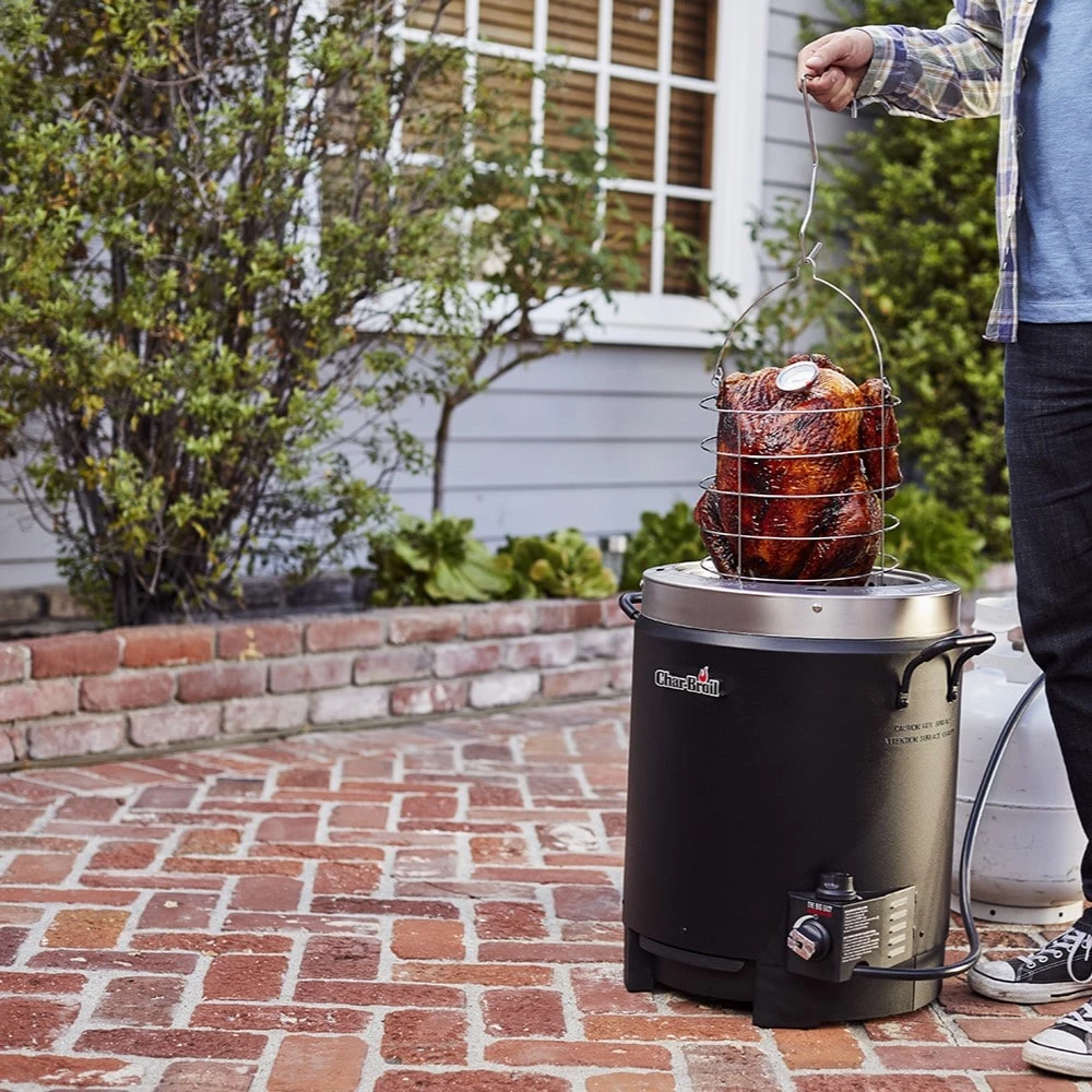 Char-Broil Turkey Fryers, Cookers, & Pots Big Easy 0-Gallon 20-lb Cylinder Piezo Ignition Oil-less Gas Turkey Fryer 12 Char-Broil Turkey Fryers, Cookers, & Pots Big Easy 0-Gallon 20-lb Cylinder Piezo Ignition Oil-less Gas Turkey Fryer - Image 12