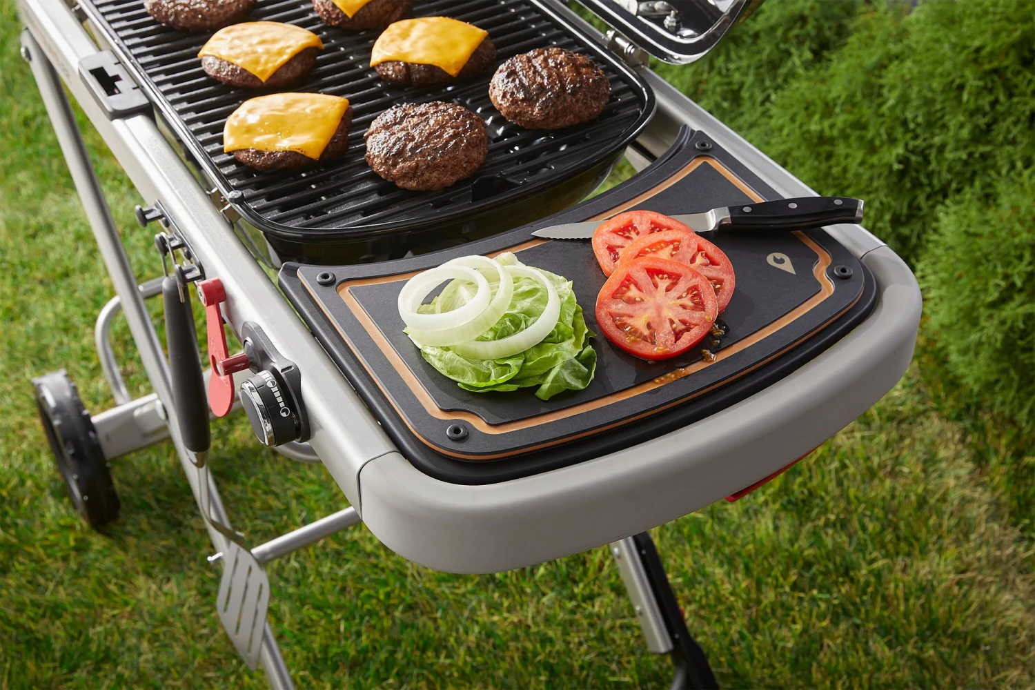 Weber Grilling Tools & Accessories Traveler Reversible Prep and Serve Board 4 Weber Grilling Tools & Accessories Traveler Reversible Prep and Serve Board - Image 4
