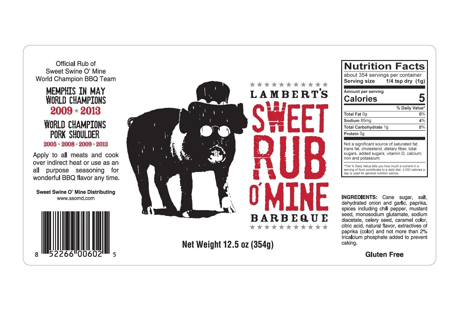 Sweet Rub O'Mine Grilling Tools & Accessories 12.5-oz All Purpose Seasoning Blend 2 Sweet Rub O'Mine Grilling Tools & Accessories 12.5-oz All Purpose Seasoning Blend - Image 2