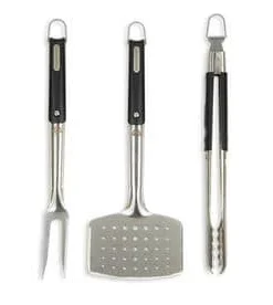 Pit Boss Grilling Tools & Accessories Pro 3-Pack Stainless Steel Tool Set -Mmaster Outlet Shop 684678400081lg